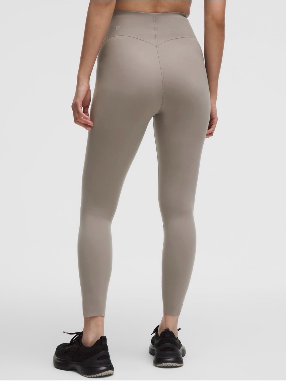Lululemon Glow Up Super-High-Rise Tight 25” Warm Ash Grey Size 6 NWT